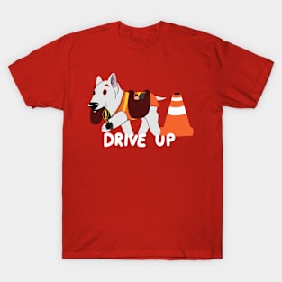 Cute Bullseye Dog Team Member T-Shirt